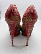 Pre-Owned Christian Louboutin Red Size 9.5 Stiletto Heels | True Fashionistas.