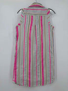 Pre-Owned Vineyard Vines Pink Size 0 Stripe Short Sleeveless Dress | True Fashionistas.