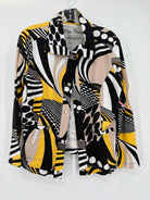 Pre-Owned Onque Black Size Medium Button Jacket | True Fashionistas.