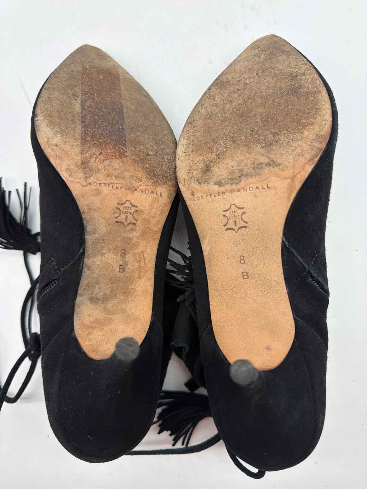 Pre-Owned Loeffler Randall Black Size 8 Ankle Boots | True Fashionistas.