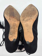 Pre-Owned Loeffler Randall Black Size 8 Ankle Boots | True Fashionistas.