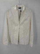 Pre-Owned Akris White Size 10 Button Down | True Fashionistas.
