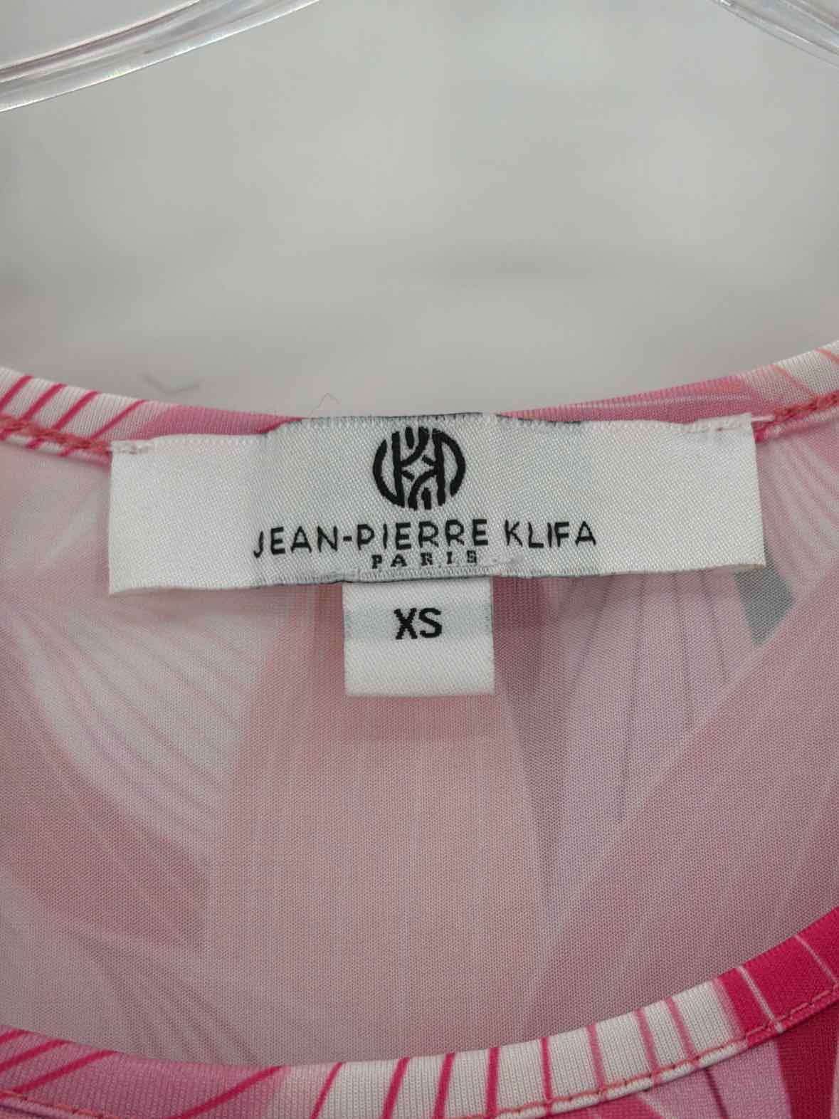 Pre-Owned Jean-Pierre Klifa Pink Size XS Short Long Sleeve Dress | True Fashionistas.