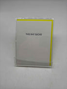 This Sh*#@ Sucks Greeting Card | True Fashionistas.