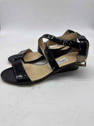 Pre-Owned Jimmy Choo Black Size 36 Wedge Heels | True Fashionistas.