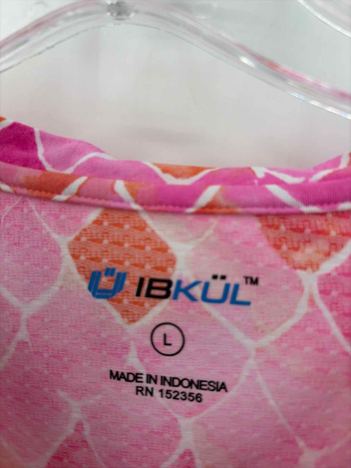 Ibkul Pink Size Large Athletic Long Sleeve | True Fashionistas.