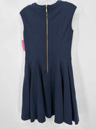 Pre-Owned Eliza J Navy Size 0 Short Sleeveless Dress | True Fashionistas.
