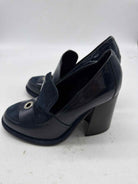 Pre-Owned JW Anderson Navy Size 7 Oxford Heels | True Fashionistas.