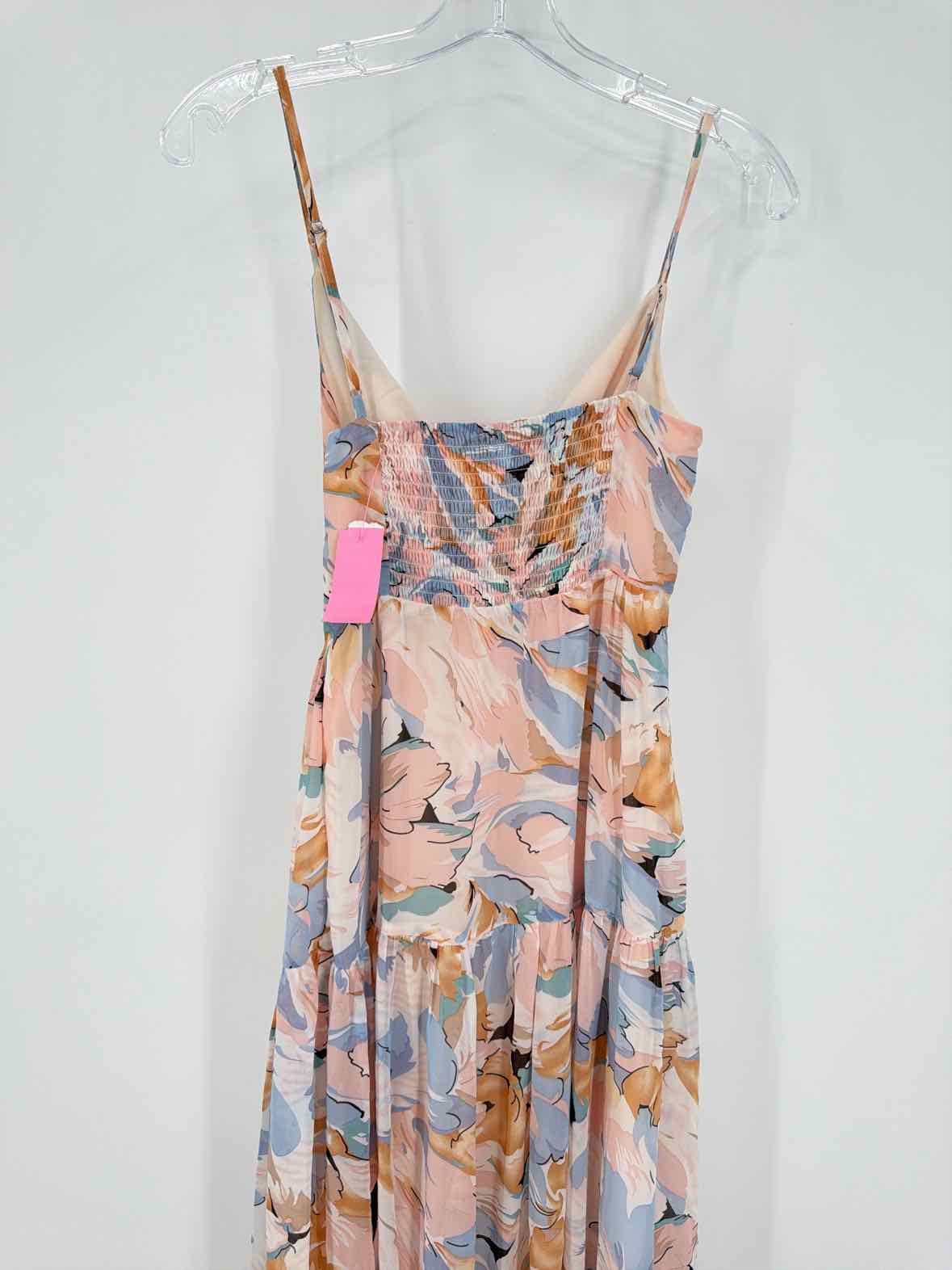 Pre-Owned ASTR Pink Size XS Long Sleeveless Dress | True Fashionistas.