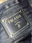 Pre-Owned Prada Black Leather Shoulder Bag Shoulder Bag | True Fashionistas.