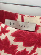 Pre-Owned Sir. Red Size 1/Small Maxi Skirt | True Fashionistas.