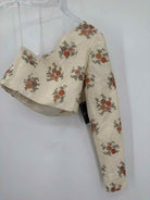 Pre-Owned Danarys New York Iridescent Size 2 One Shoulder Blouse | True Fashionistas.