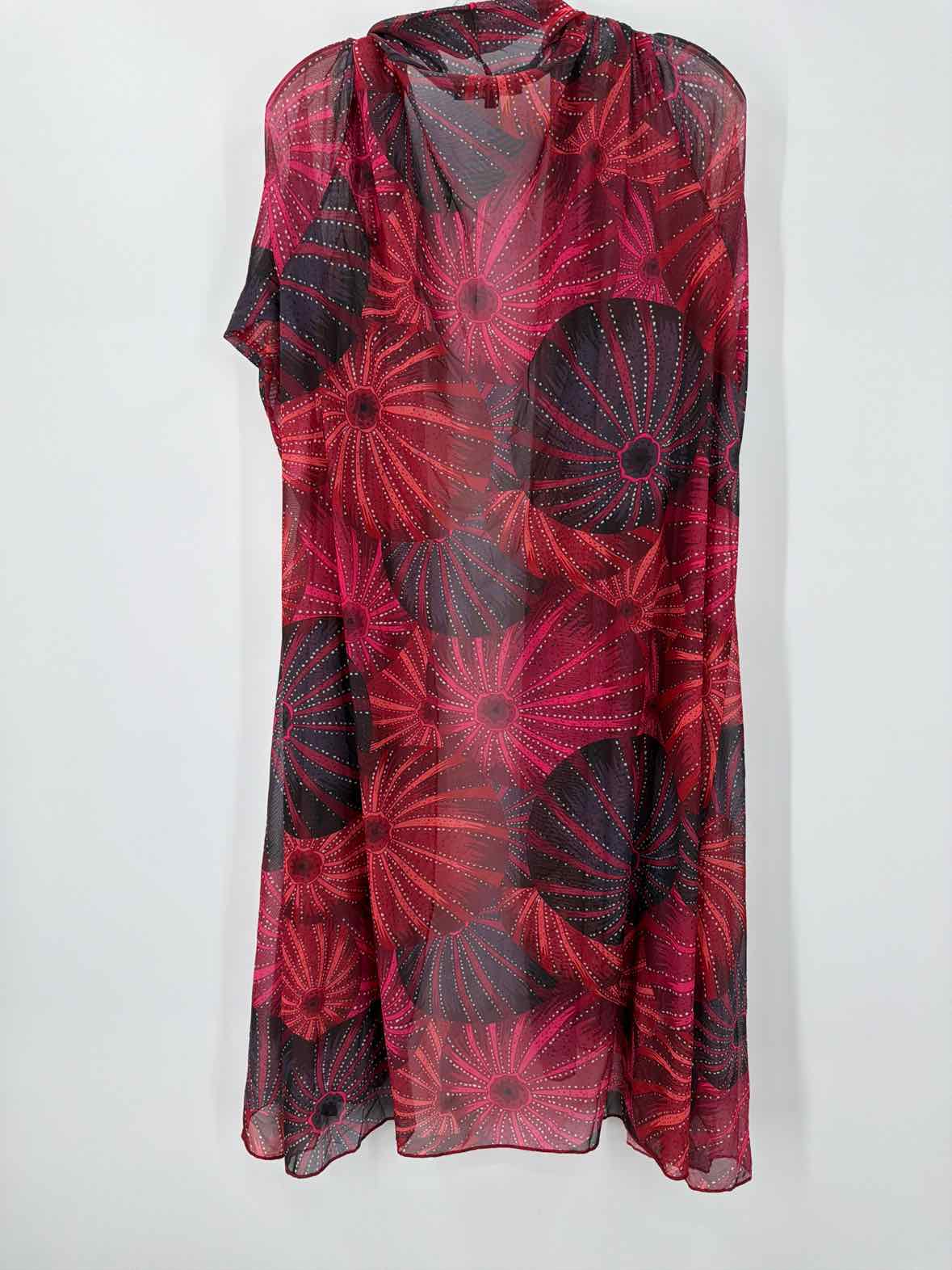 Pre-Owned Kozan Red Size XL Cardigan Blouse | True Fashionistas.
