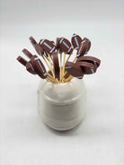 White Football Toothpick Holder | True Fashionistas.