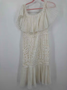 Pre-Owned Temperley White Size 8 Long Evening Gown | True Fashionistas.