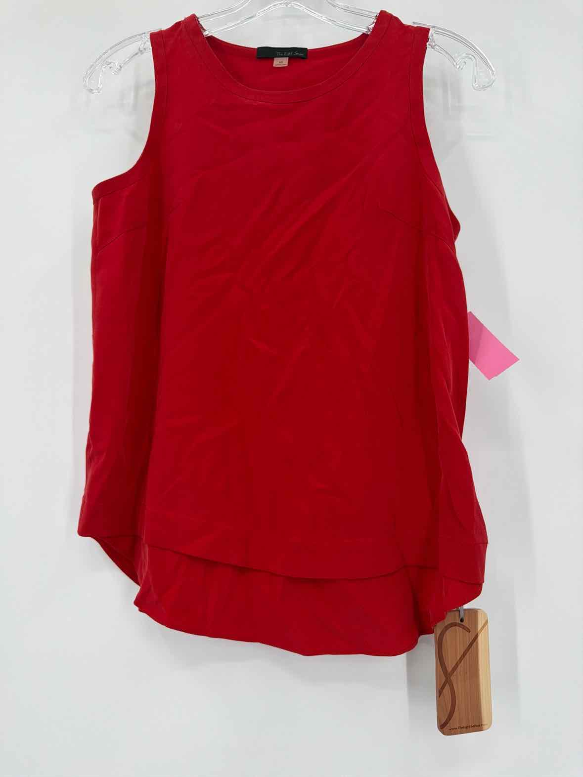 Pre-Owned The Eight Senses Red Size XS Tank Top | True Fashionistas.