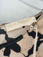 Pre-Owned Ulla Johnson Black Size 12 Long Short Sleeve Dress | True Fashionistas.