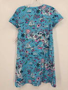 Pre-Owned Lilly Pulitzer Blue Size XS Short Short Sleeve Dress | True Fashionistas.