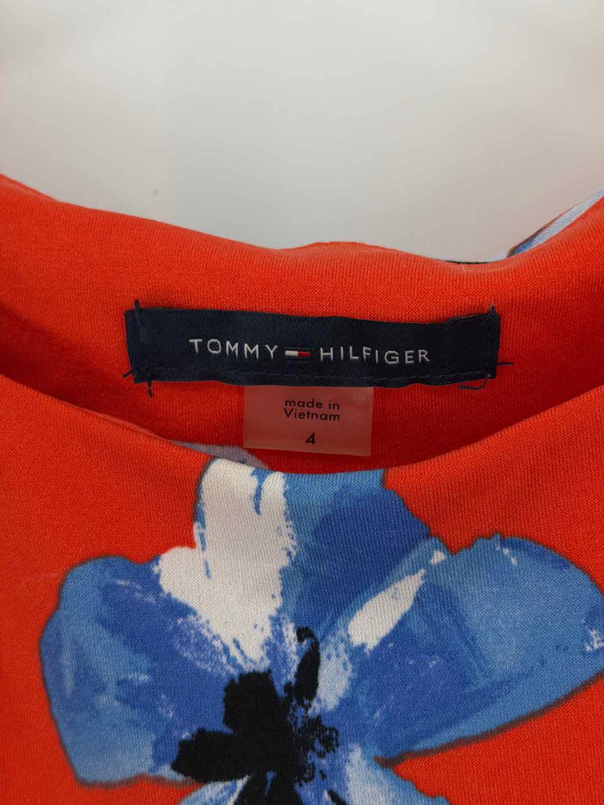 Pre-Owned Tommy Hilfiger Red Size 4 Short Sleeveless Dress | True Fashionistas.