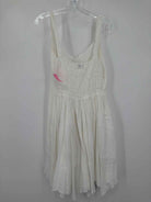 Pre-Owned Blanc Du Nil White Size Large Short Sleeveless Dress | True Fashionistas.