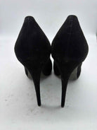 Pre-Owned Tom Ford Black Size 10.5 Peep Toe Heels | True Fashionistas.