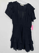 Pre-Owned Love Shack Fancy Navy Size Medium Short Short Sleeve Dress | True Fashionistas.