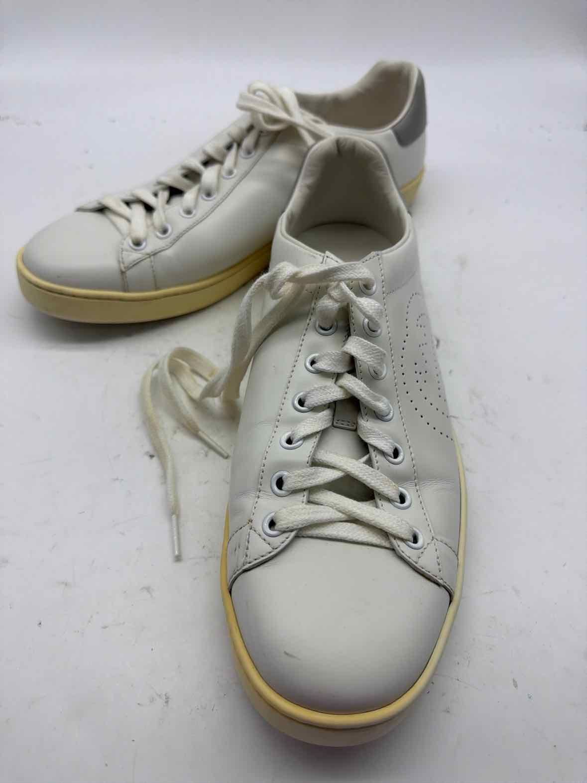 Pre-Owned Gucci White Size 11 Fashion Sneaker Athletic Shoes | True Fashionistas.