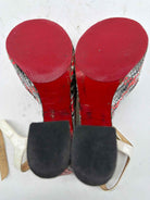 Pre-Owned Christian Louboutin White Size 36.5 Platform Heels | True Fashionistas.