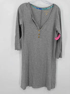 Pre-Owned Lilly Pulitzer Grey Size Small Short Long Sleeve Dress | True Fashionistas.