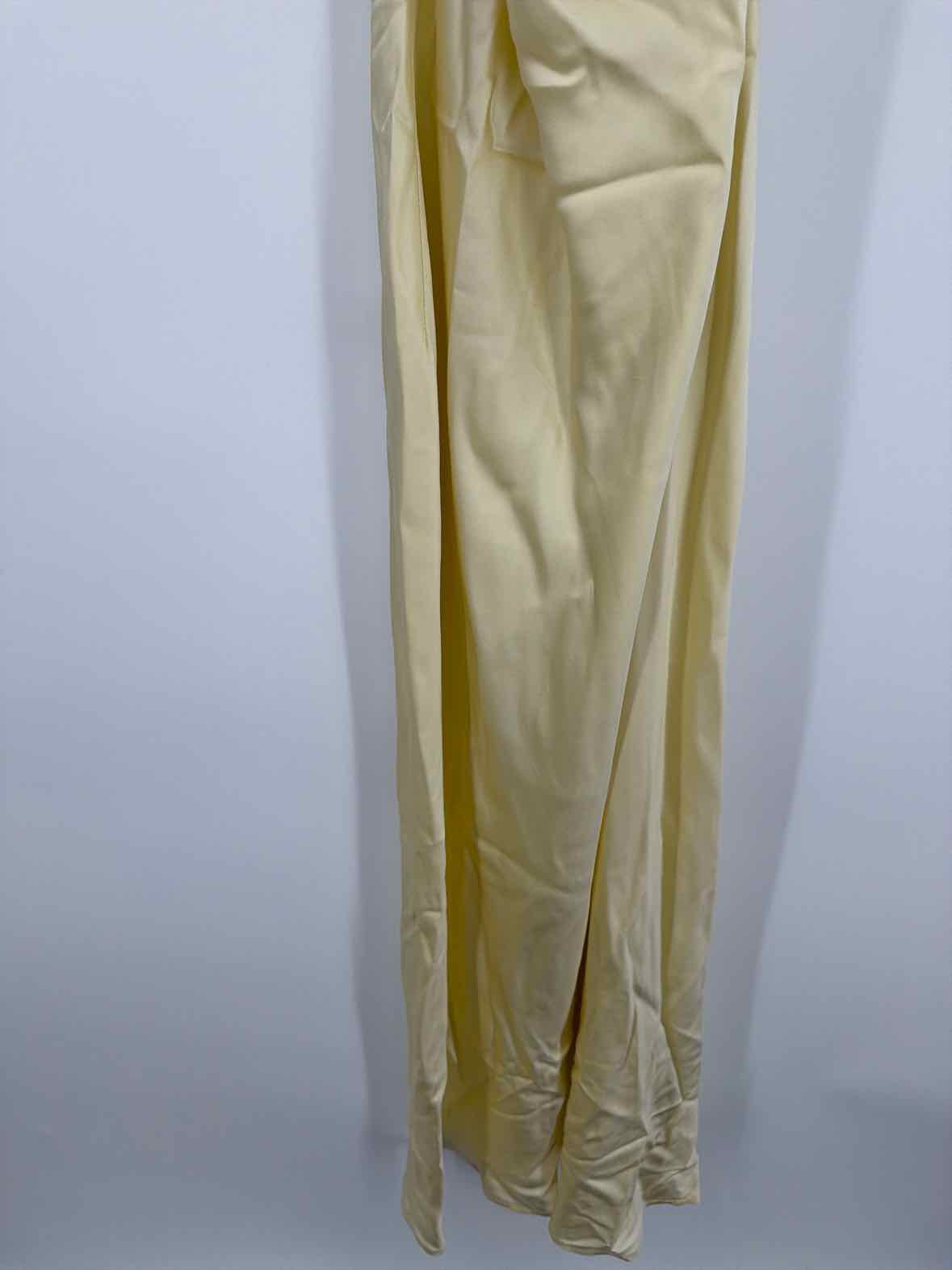 Pre-Owned Viktor & Rolf Yellow Size 1/Small Long Sleeveless Dress | True Fashionistas.