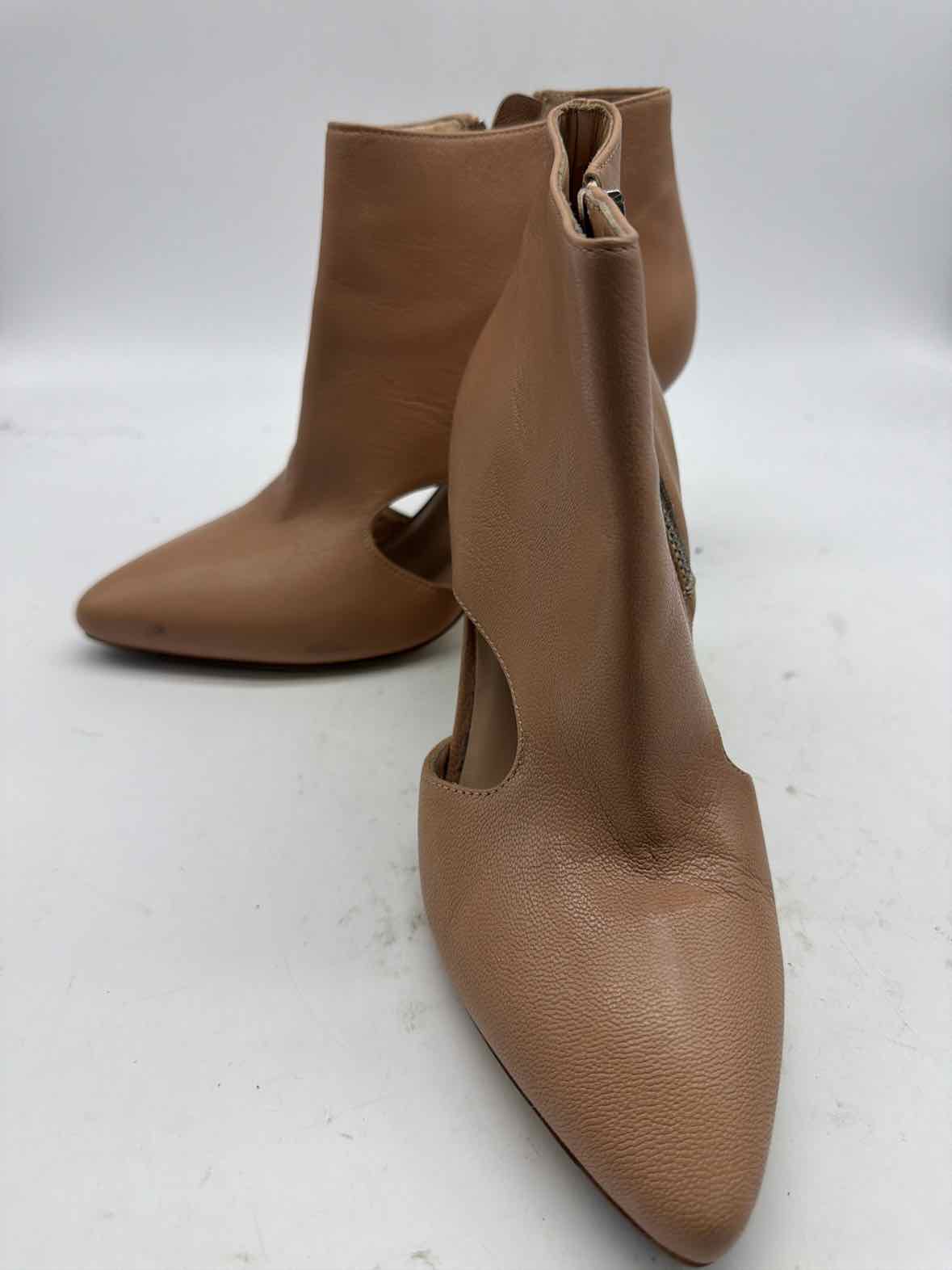 Pre-Owned Loeffler Randall Tan Size 8 Ankle Boot Boots | True Fashionistas.