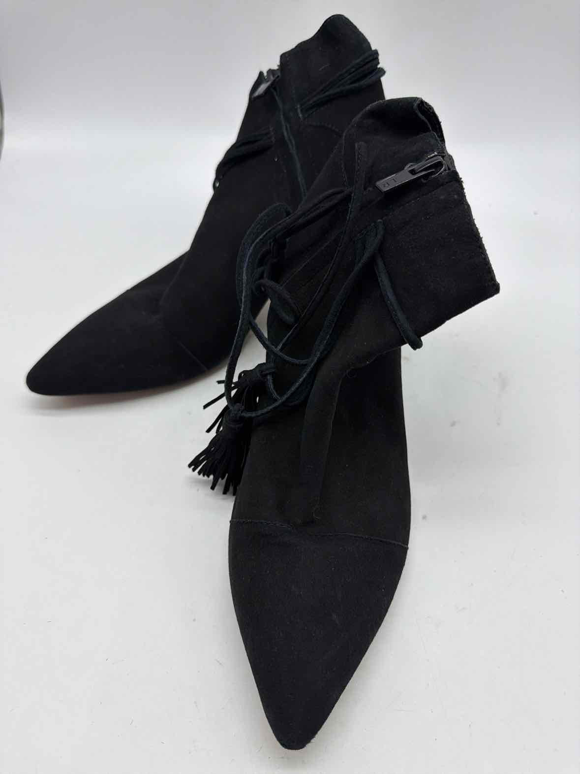 Pre-Owned Loeffler Randall Black Size 8 Ankle Boots | True Fashionistas.