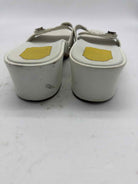 Pre-Owned Christian Dior White Size 39 Clog Slide Sandals | True Fashionistas.