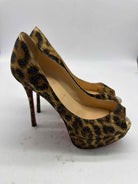 Pre-Owned Christian Louboutin Brown Size 36.5 Stiletto Heels | True Fashionistas.