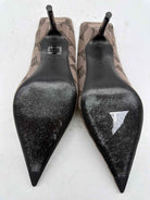 Pre-Owned Balenciaga Grey Size 37 Mule Heels | True Fashionistas.