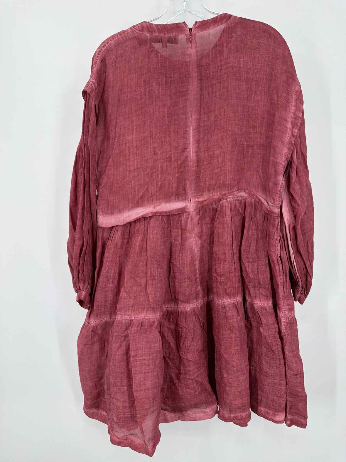 Pre-Owned Sea New York Red Size XS Short Long Sleeve Dress | True Fashionistas.