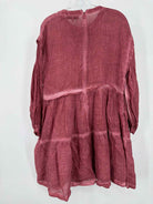 Pre-Owned Sea New York Red Size XS Short Long Sleeve Dress | True Fashionistas.