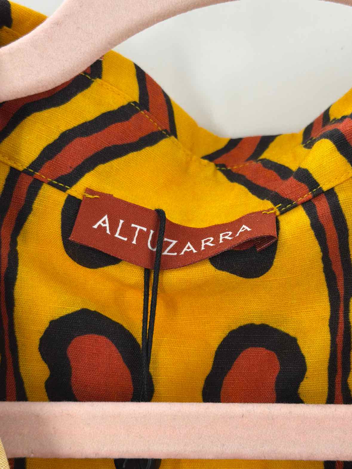 Pre-Owned Altuzarra Yellow Size 40 Deka Top Blouse | True Fashionistas.