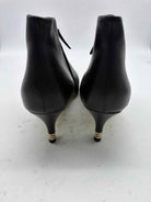 Pre-Owned Chanel Black Size 9.5 Leather Ankle Boot Boots | True Fashionistas.