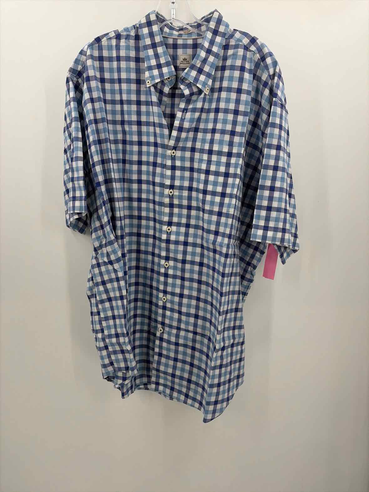 Peter Millar White Cotton Size XXL Men's Button Down | True Fashionistas.