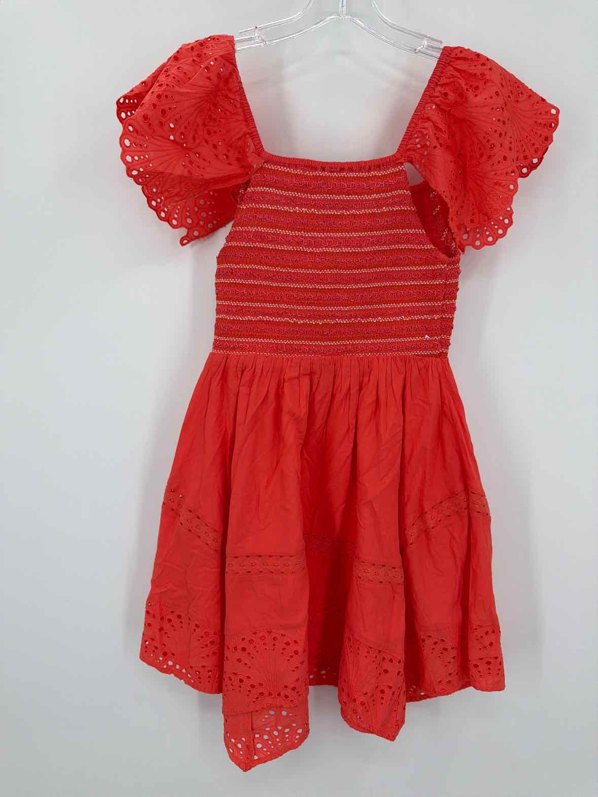 Pre-Owned Shore Orange Size Small Short Sleeveless Dress | True Fashionistas.