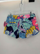 Pre-Owned Lilly Pulitzer Navy Size 00 Printed Shorts | True Fashionistas.