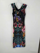 Pre-Owned Roberto Cavalli Black Size 42 Short Sleeveless Dress | True Fashionistas.