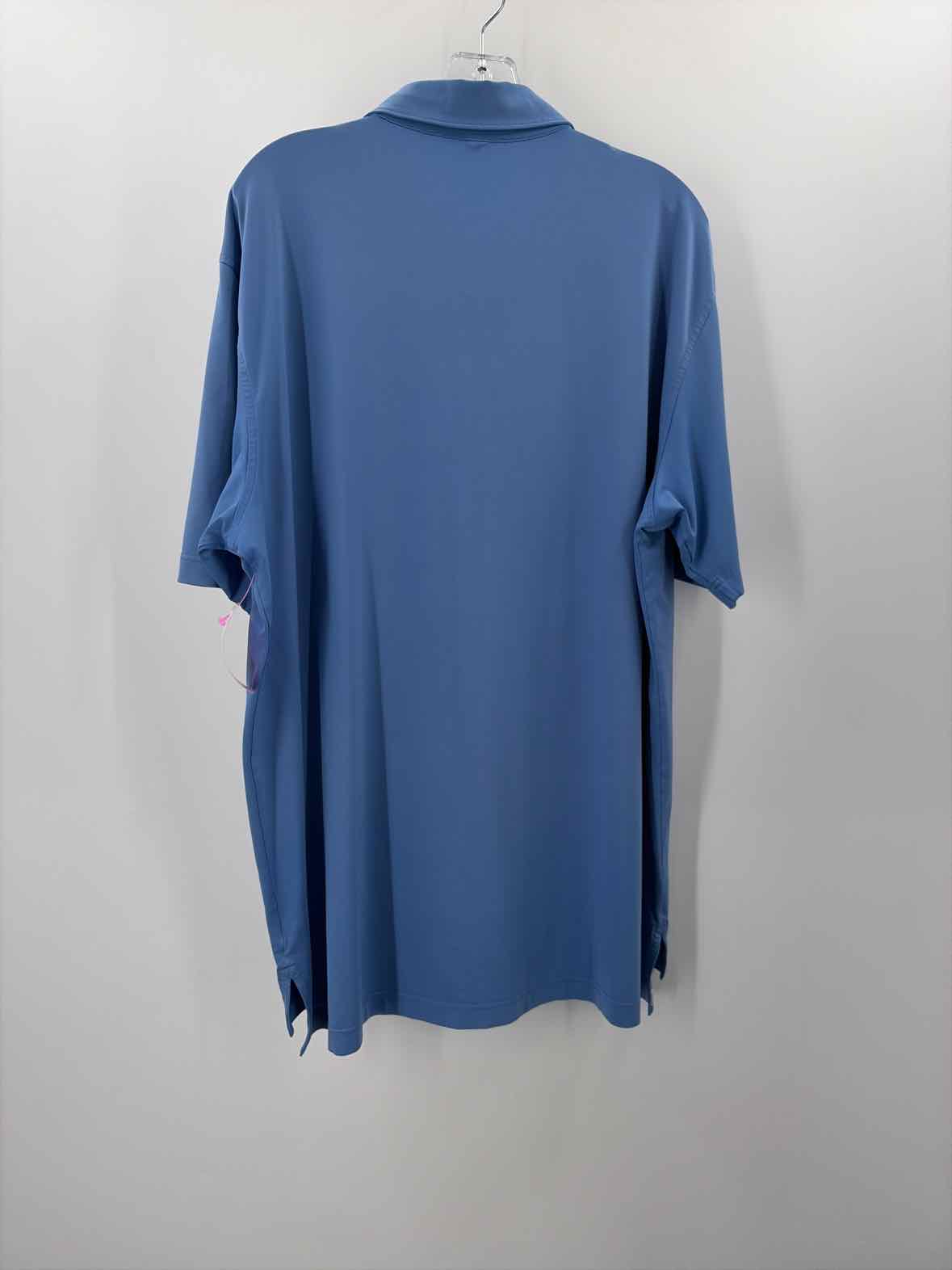 Peter Millar Blue Size XL Men's Polo Shirt | True Fashionistas.