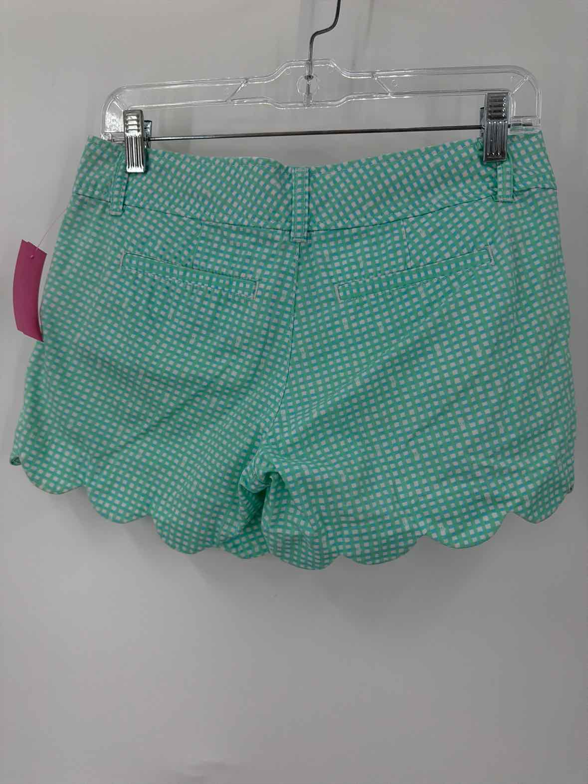 Pre-Owned Lilly Pulitzer Blue Size 00 Buttercup Printed Shorts | True Fashionistas.