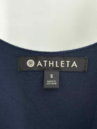 Pre-Owned Athleta Navy Size Small Midi Sleeveless Dress | True Fashionistas.