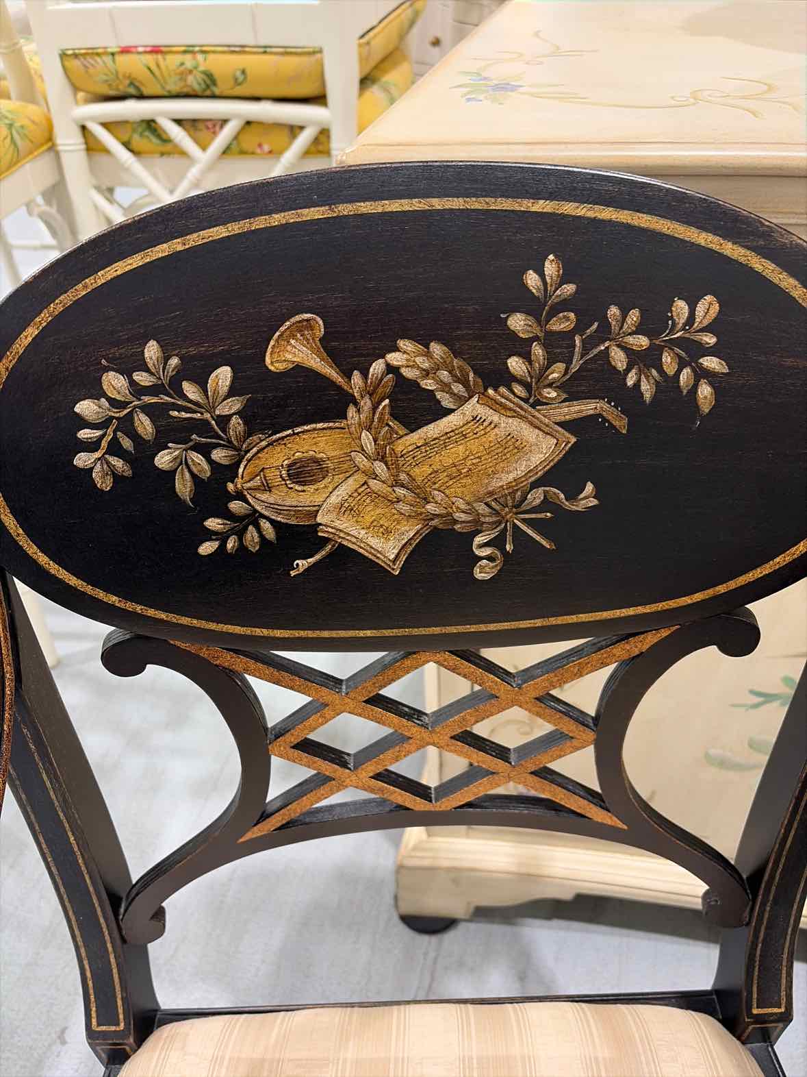 Set Of 2 Galimberti Lino Black Chairs | True Fashionistas.
