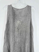 Pre-Owned Vasna Grey Size Large Long Sleeveless Dress | True Fashionistas.
