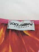 Pre-Owned Dolce & Gabbana Pink Size Large Floral Blouse | True Fashionistas.