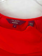 Pre-Owned Ted Baker Red Size 2/4 Short Sleeveless Dress | True Fashionistas.